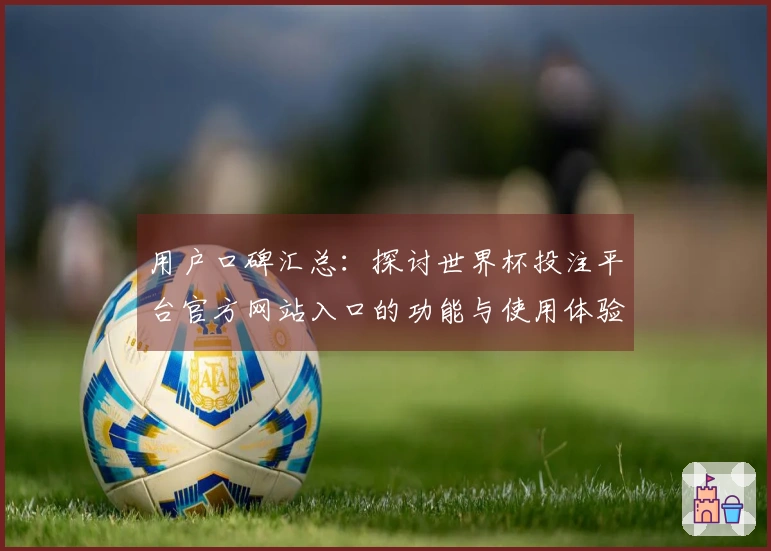 用户口碑汇总：探讨世界杯投注平台官方网站入口的功能与使用体验